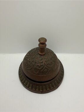Vintage Victorian Style Ornate Brass Bell